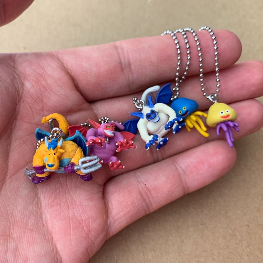 Dragon Quest Keychains 5x Belial Heal Slime